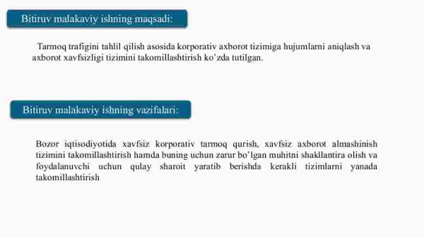 Tarmoq trafigini tahlil qilish asosida korporativ axborot tizimiga xujumlarni aniqlash - Image 3