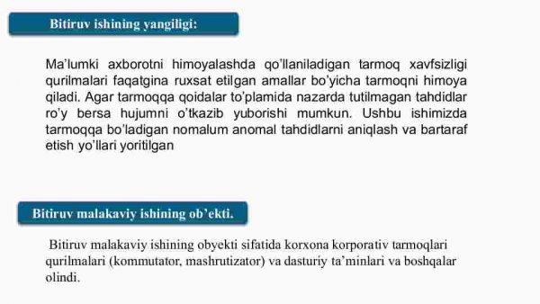 Tarmoq trafigini tahlil qilish asosida korporativ axborot tizimiga xujumlarni aniqlash - Image 4