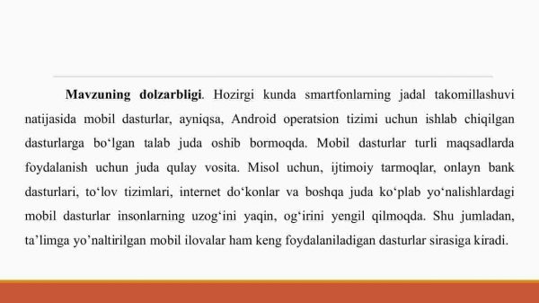 Axborot xavfsizligi soxasidagi terminlar lug'ati mobil ilovasini ishlab chiqish - Image 2