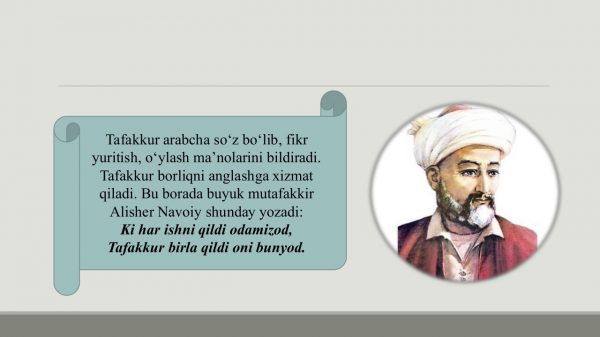 Til va tafakkur munosabati - Image 4