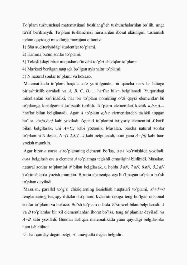 To'plаm vа ulаr ustidа аmаllаr - Image 2