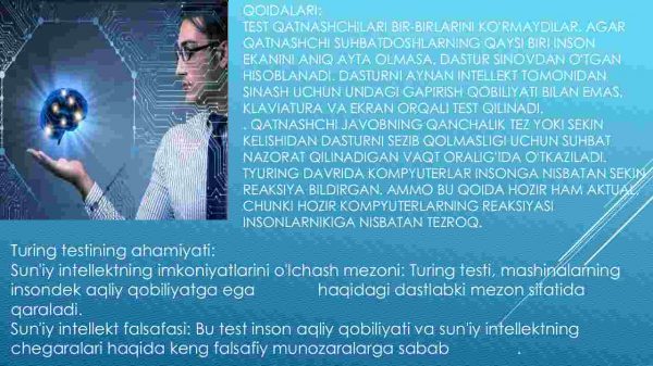 Tyuring testi nima ? Intelektual agentlar - Image 4