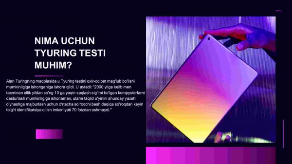Tyuring testi va intellektual agent - Image 3