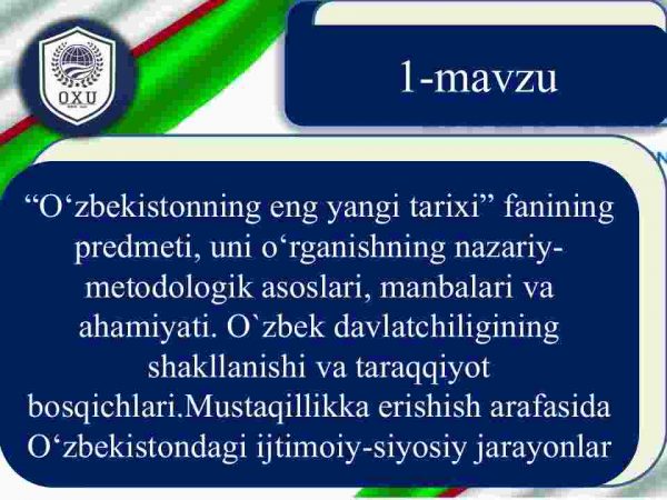 O'zbekistonning eng yangi tarixi - Image 2