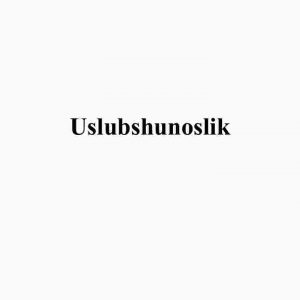 Uslubshunoslik