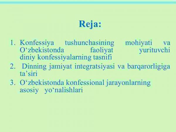 O'zbekistonda faoliyat yurituvchi diniy tashkilotlar - Image 2