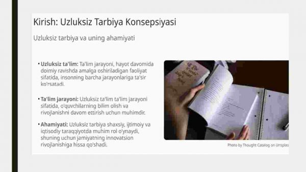 Uzluksiz tarbiya konsepsiyasi - Image 3