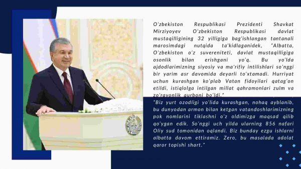 Vatan ozodligi yo'lida shahid ketganlar xotirasi mangu barhayotdir - Image 2