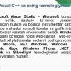 Visual C++ muhitida dasturlash. Visual C++ muhitida mеnyular va uskunalar panеli - Image 3