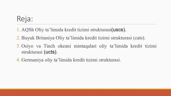 Xorijiy mamlakatlardagi oliy ta'lim kredit tizimini tahlil qilish - Image 2
