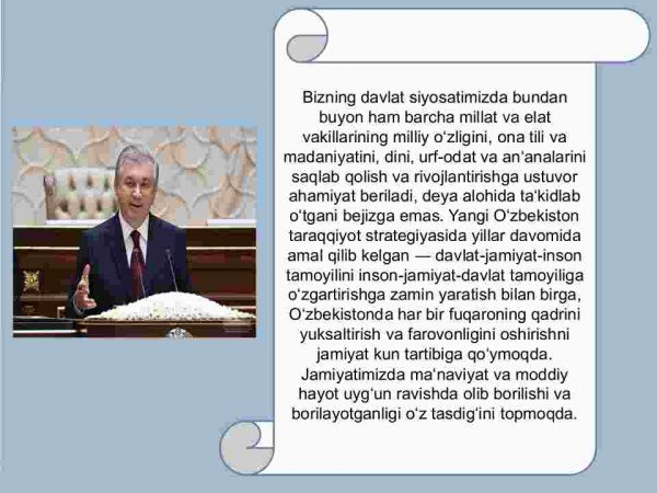 Yangi O'zbekiston-ma'rifatli jamiyat - Image 2