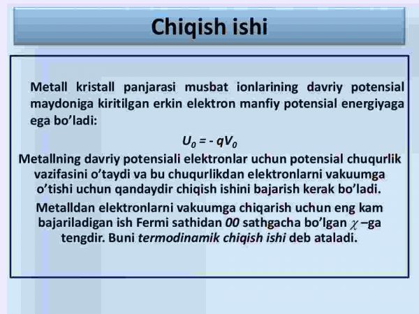 Yarimo'tkazgichli metal chegarasida kontakt hodisalar - Image 3
