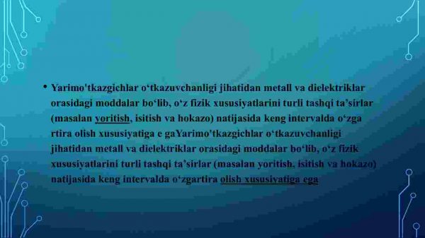 Yarim o'tkazgich - yarim o'tkazgich kontakti - Image 2