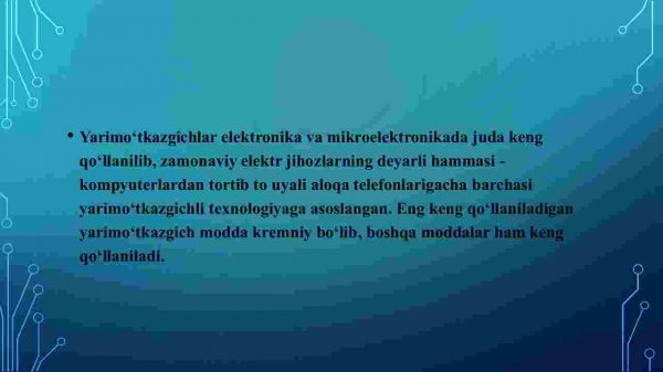 Yarim o'tkazgich - yarim o'tkazgich kontakti - Image 3