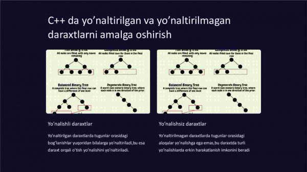 Yo’naltirilgan va yo’naltirilmagan binar daraxtlar - Image 3