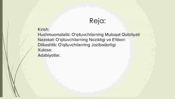 Yosh o‘qituvchilarning hushmuomalaligi, nazokati, dilkashligi va pedagogik takti - Image 2