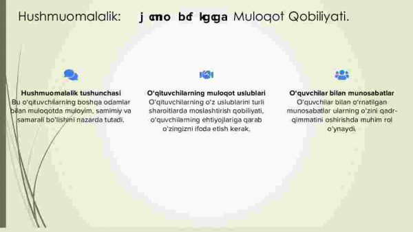 Yosh o‘qituvchilarning hushmuomalaligi, nazokati, dilkashligi va pedagogik takti - Image 4