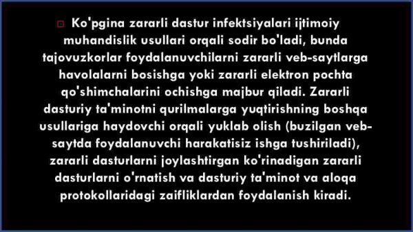 Zararli dasturlardan himoya qilish - Image 3