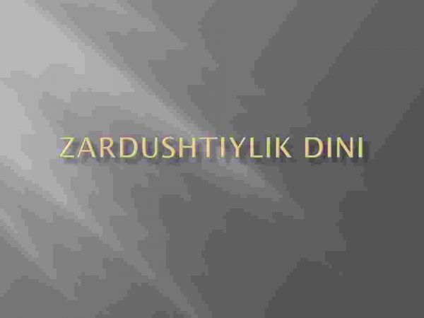 Zardushtiylik dini