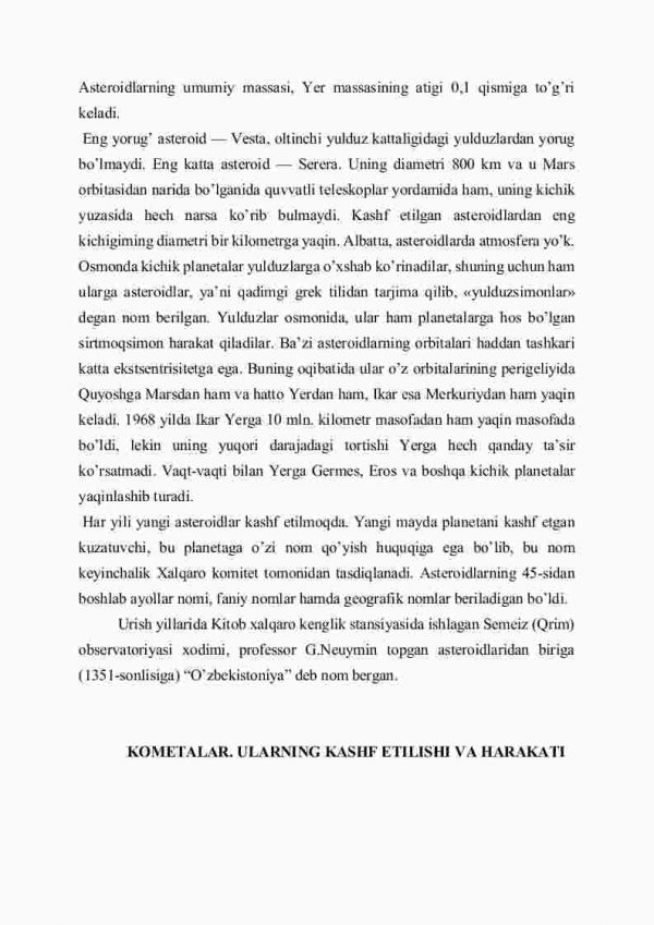 Quyosh sistеmasidagi kichik jismlar - Image 3