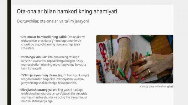 Otа-onalar bilan hаmkorlikni yo'lga qo’yishning pеdаgogik-psixologik shаrt-shаroitlari - Image 3