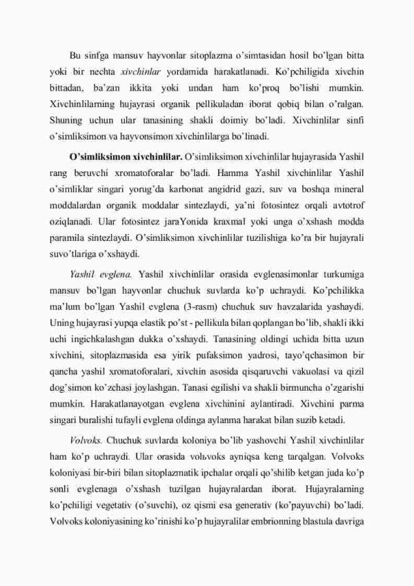 Хivchinlilаr sinfi - Image 2