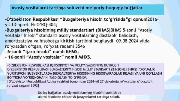 Asosiy vositalar hisobi - Image 4