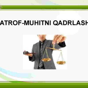 Atrof-muhitni qadrlash