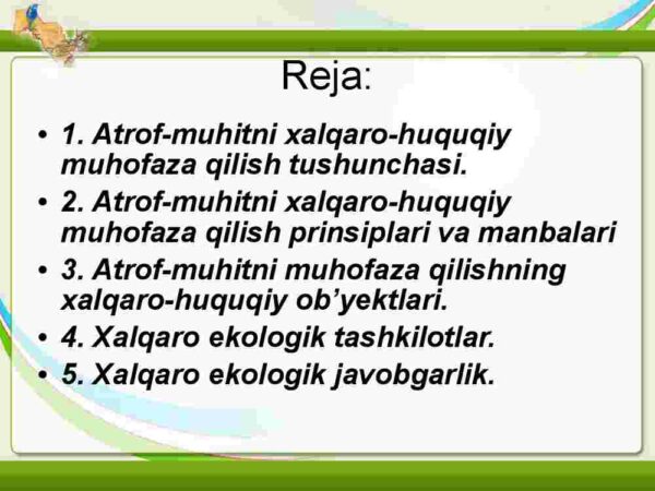 Atrof-muhitni qadrlash - Image 2