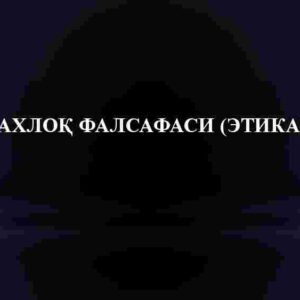 Axloq falsafasi (etika)