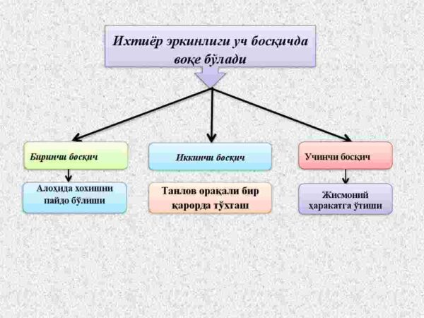 Axloqning paydo bo'lishi, ixtiyor erkinligi va axloqiy tanlov. Etikaning asosiy tushunchalari. Axloqiy tamoyillar va me'yorlar - Image 4