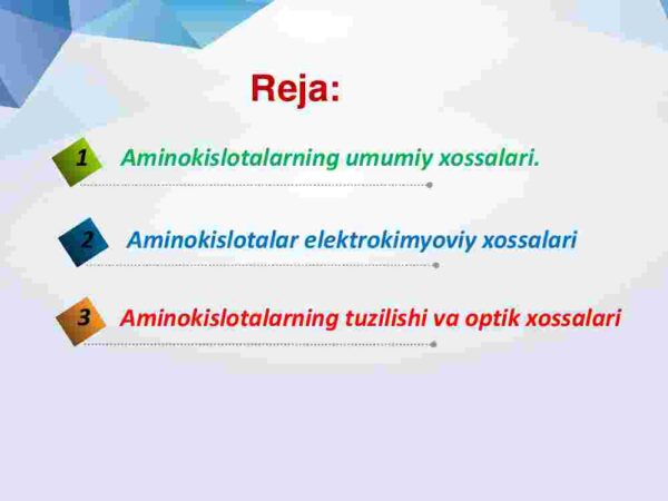 Ayrim aminokislotalarning almashinuvi reaksiyalari - Image 2