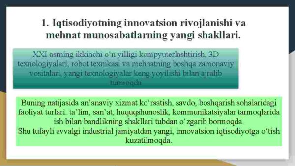Ish bilan beqaror bandlik: shakllari, imkoniyatlari va muammolari - Image 3