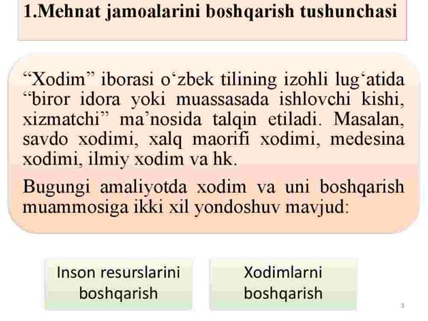 Boshqaruv mehnatini tashkil etish - Image 3