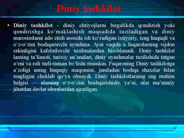 O'zbekistonda faoliyat yurituvchi diniy tashkilotlar. Kiber makonda diniy e'tiqod targ'ibotining ijtimoiy xavfi - Image 4
