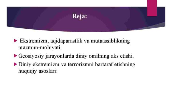 Dunyo hamjamiyatining ekstremizm va terrorizmga qarshi kurash tajribasi - Image 2