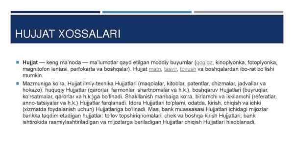  Hujjat xossalari va betlarni parametrlarini sozlash. eleKtron hujjatlarda axborot xavsizligi.  - Image 3