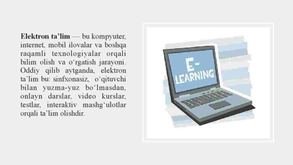 E'lektron ta'lim platformalari - Image 4