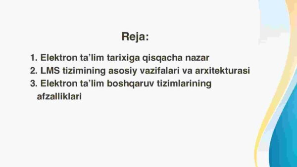 Elektron ta'limning boshqruv tizimlari - Image 2