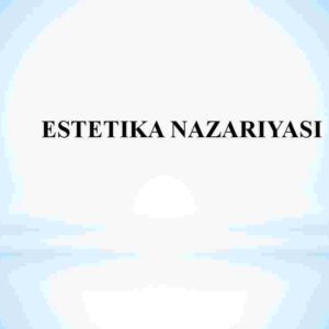 Estetika nazariyasi