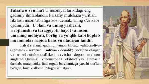  Falsafa va uning jamiyat hayotidagi roli - Image 3