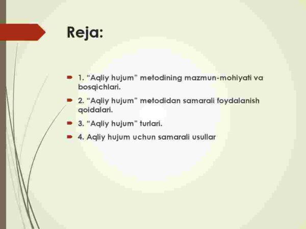 Fikrlarni yaratish:  "Aqliy hujum" metodi - Image 2