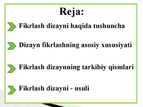 Fikrlash dizayni (Design thinking) - Image 2