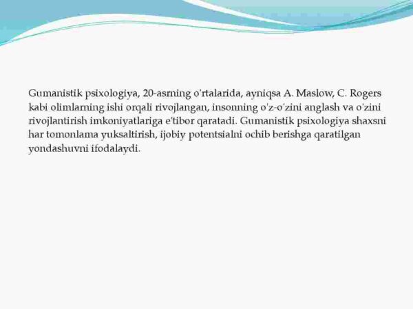 Gumanistik psixologiyada shaxs - Image 3
