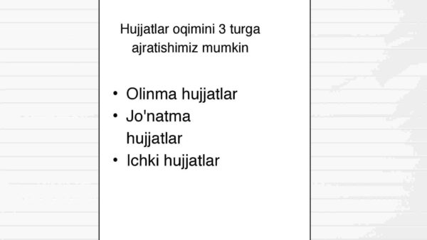 Hujjatlar ustida ish yuritish - Image 2