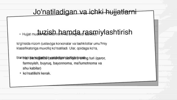 Hujjatlar ustida ish yuritish - Image 3