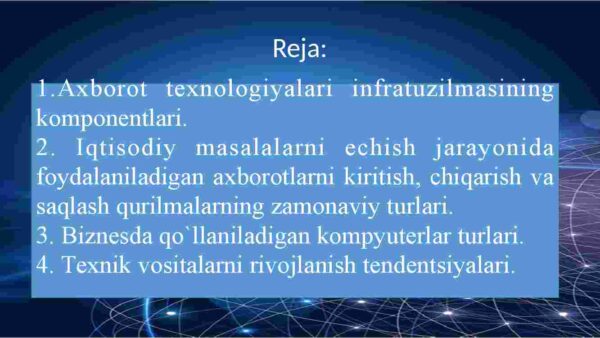 Axborot texnologiyalarining infratuzilmalari - Image 2