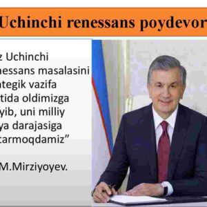 Uchinchi renessans poydevori