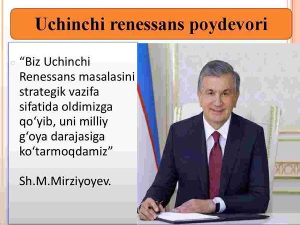 Uchinchi renessans poydevori