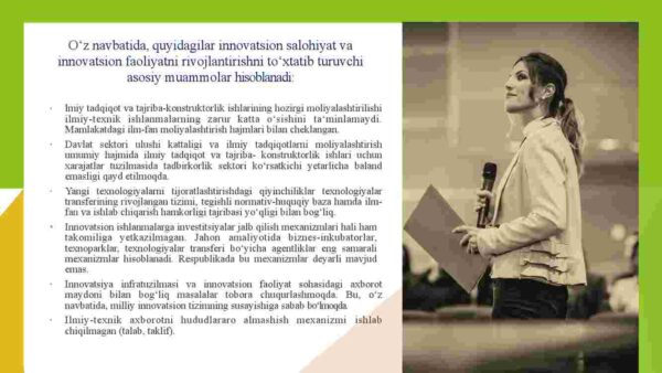 Innovasiyalarning iqtisodiy ahamiyati. Innovatsion jarayonlarning modellari.  Biznes g'oyadan-biznes modelga. - Image 4